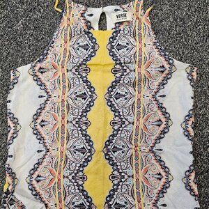 VERSE paisley tank top- Sz Large